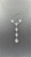 Sparkly Dangly Pendant Necklace