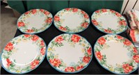Lot of 6 Pioneer Woman dinner plates