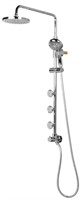 Shower bar system w 3 way diverter