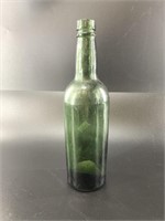 Antique molded bottle made in 1800s 9"