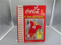 1986 Coca Cola Teen Sportswear 9" Fashion Dolls