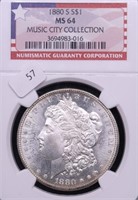 1880 S NGC MS64 MORGAN DOLLAR