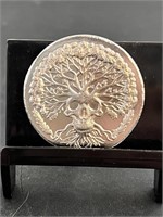 Tree Of Woe 2 Oz Silver Round