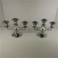 Art Deco Candle Holders