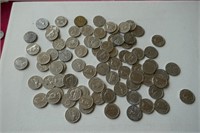Aprox. 80 Five Cent Coins   1931 - 1979