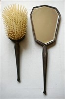 Haddon Hall Sterling Silver Brush & Mirror