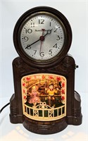 MasterCrafters Clock with Swinging Children