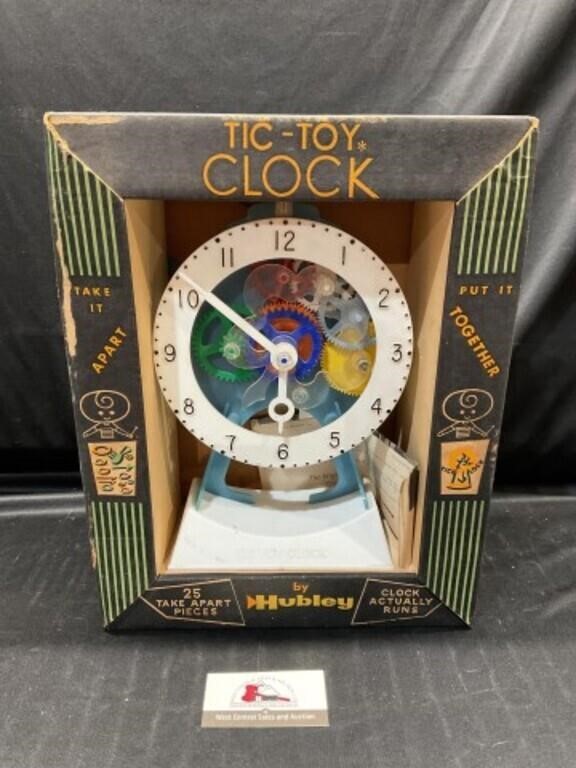 Tic-Toy Clock By Hubley