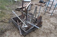 (16) Steel Stands, Approx 42"