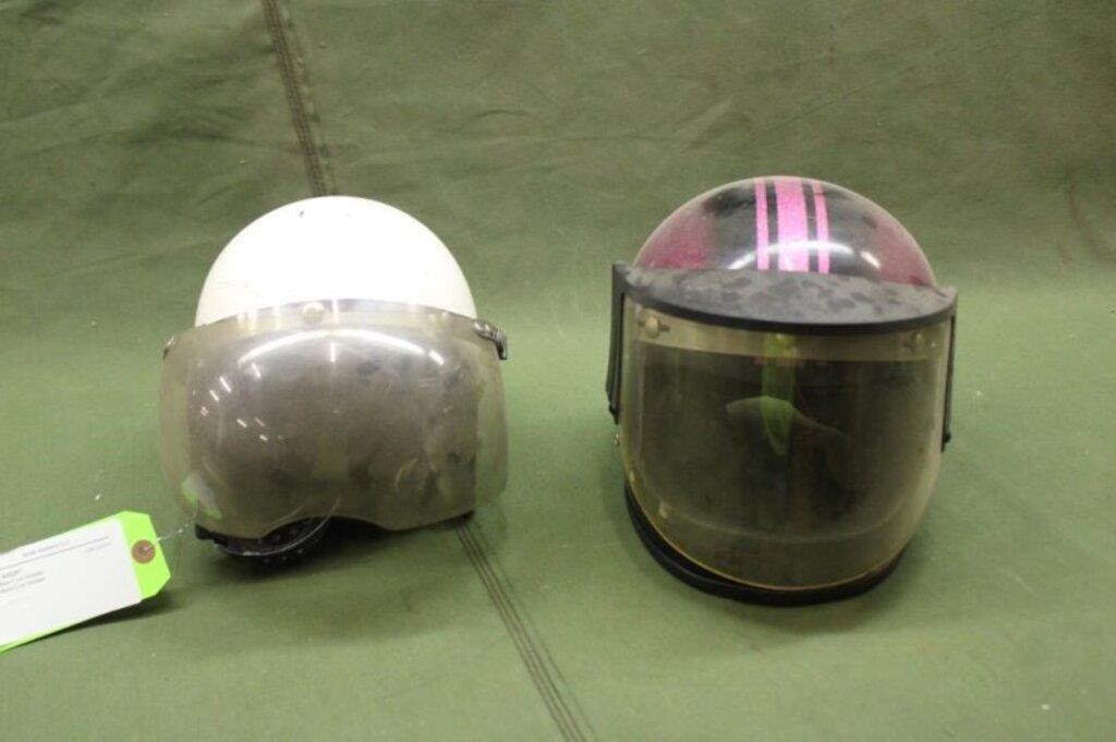 (2) Motorcycle Helmets