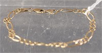 Italian 10kt Yellow Gold Link Bracelet