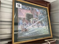 Large Traditional Print with Frame 37x32" (U230)