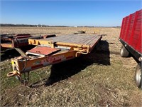 1991 DELTA, PINTLE HITCH, FLAT BED H.D. UTILITY