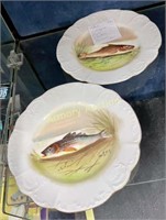 LIMOGES FISH PLATES