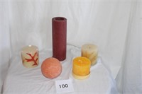 5 CANDLE BOX LOT