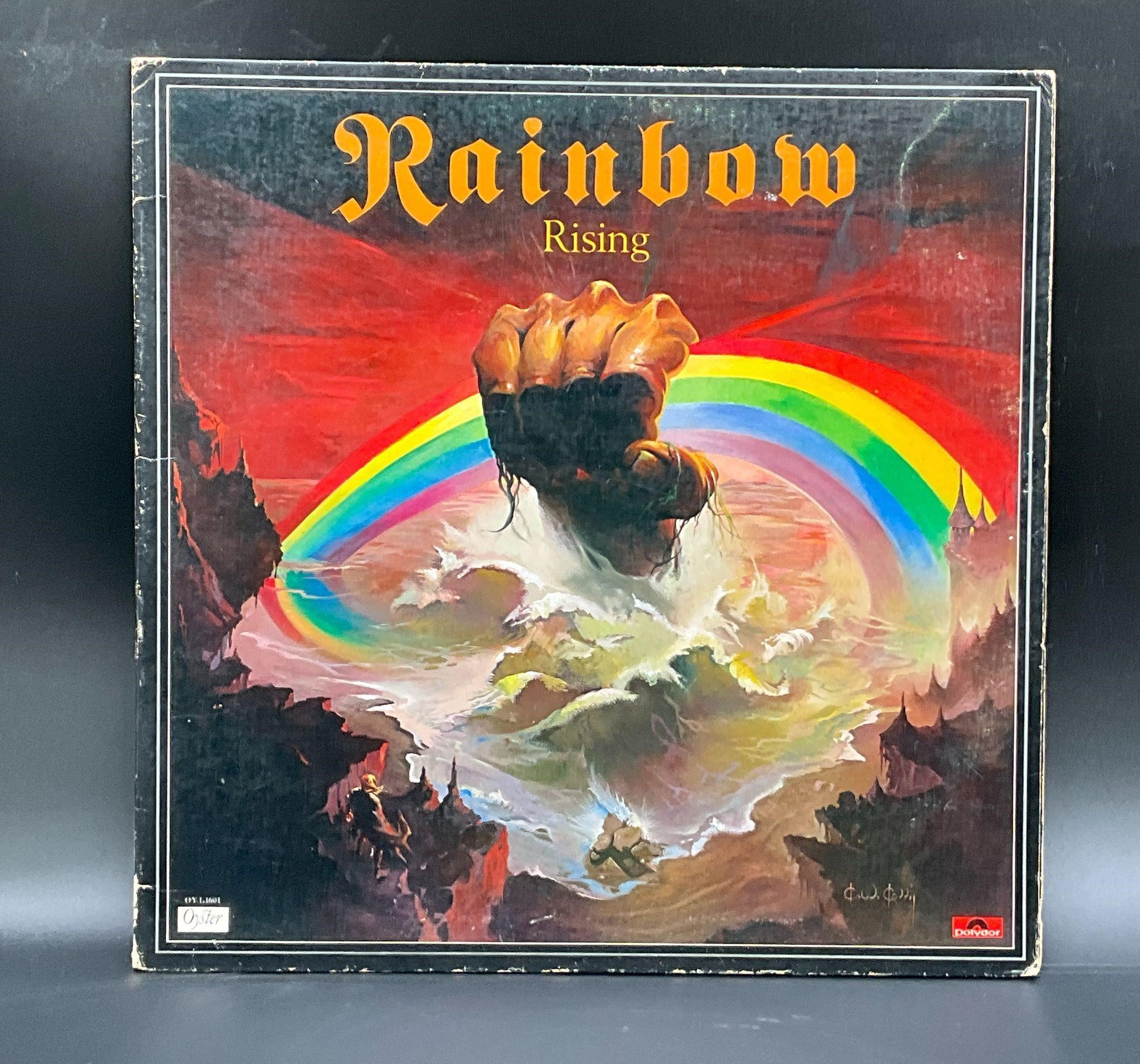 1976 Blackmore's Rainbow "Rainbow Rising" Promo LP