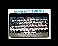 1973 Topps #654 Minnesota Twins TC EX to EX-MT+