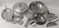 Vintage Wrought Aluminum Ware Group