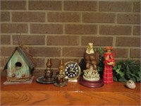 mini oil lamps,birdhouse & items