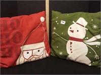 Festive Holiday Throw Pillows