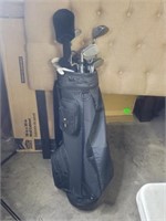 Golf Carrier W/Golf Clubs