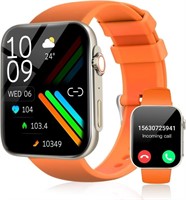 ReeZar H6 Smart Watch (Answer/Call & 1.96 Inche) F