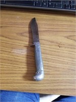 Hand Crafted Metal Knife very heavy