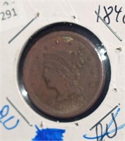 1848 LARGE US CENT