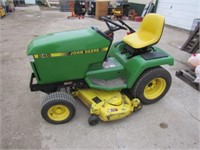 John Deere 245 14HP 48in. Deck, Hydro, Runs& Works