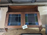 Stained Glass Cabinet - 28" wide