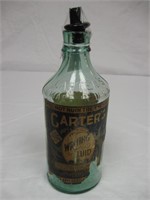 Carter's (quart) Ink Bottle - Pat. Feb 14,1899