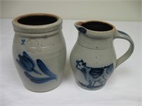 Rowe Pottery Works Vase & Pitcher