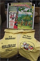 Children's books and Hillbilly Bread Vest
