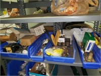 CONTENTS OF SHELF - FUSES & COMMUNICATION WIRE