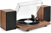 Vinyl Record Player with 40W Speakers