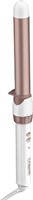 (N) Conair Double Ceramic Curling Wand; 1-inch; Wh