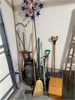 Land Handle tools and lawn hooks