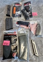 P - MIXED LOT OF AMMO MAGS (F85)