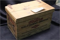 Western Wood Ammo Box