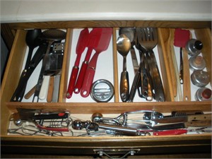 Kitchen Utencils - contents of drawer
