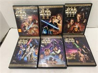 Star Wars 1-6 Dvds