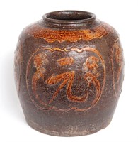 17th Century Chinese Martaban Stoneware