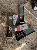 5-Ammo boxes and contents
