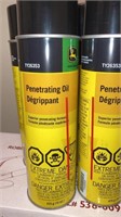 New 4 cans John Deere penetrating oil