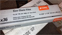 Stihl saw chain files