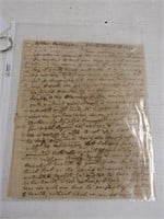 1826 Letter from J.W. Lewis
