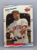Kirby Puckett 1988 Fleer