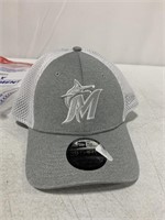 NEW ERA, MIAMI MARLINS HAT, SIZE: ADULTS L/XL