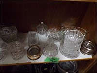 Misc Clear glassware