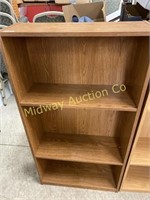 BROWN 4 FOOT BOOK CASE